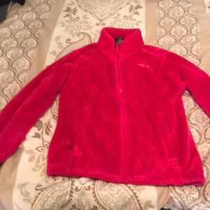 Pink North Face jacket